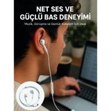 Onba Kablolu Type C Kulak Içi Kulaklık Kristal Netliğinde Ses Kalitesi Yeni Nesil - OB8523-5744 - Çok Renkli