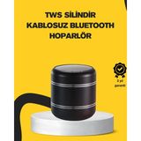 Onba Mini Alüminyum Bluetooth Hoparlör Yüksek Bas Performansı - OB2353-4691 - Çok Renkli