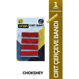 Onba Özel Üretim Iz Bırakmayan Yüksek Kaliteli Süper Güçlü 2,5 cm x 5 cm 4'lü Cırt Çerçeve Bant - 1 Paket - 4 Adet