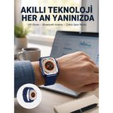 Onba Ultra Akıllı Saat 420X480 IPS Ekran Kalp Atış Yeni Nesil - OB3564-6596 - Çok Renkli