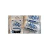 Onbir Tedarik 17x27 Cm El Geçme Eczane Poşeti Küçük Boy No:0 - 100'lü Paket Mavi