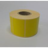 Onbir Tedarik 40X60 mm Eczane Ilaç Tarif Etiketi Sarı Termal Etiket 1000'LI Sarım 10 Rulo - 10 Bin Adet