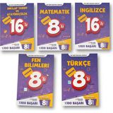 Onburda Yayıncılık 8. Sınıf Lgs Deneme Seti 5 Kitap Türkçe Matematik Fen Ingilizce Inkılap Tarihi Toplam 56 Branş Denemesi Lise Giriş Sınavına Hazırlık