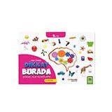 Onburda Yayınları Okul Öncesi Dikkat Burda Görsel Algı ve Kodlama Kitabı