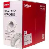 ÖNÇ - PRİME Dahua PFM922I-6UN-C 305 Metre U/utp 23AWG Cca Gri Renk Cat6 Kablo