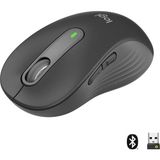 ÖNÇ - PRİME Logıtech 910-006236, M650L Signature, Siyah, Sağ El, USB Nano 2,4g KABLOSUZ,4000DPI, Optik, 5 Tuşlu, 24AY Pil Ömrü, Sessiz Mouse