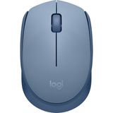 ÖNÇ - PRİME Logıtech 910-006866, M171 Bluegrey, USB Nano 2,4g Kablosuz, 1000DPI, Optik, 3 Tuşlu, 12AY Pil Ömrü, Mouse