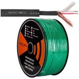 ÖNÇ - PRİME Magicvoice Mikrofon Kablosu Stereo 1. Kalite 100 Metre Yeşil