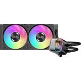 ÖNÇ - PRİME Sama L70-240BK, Black, 240MM, 2X120MM Argb Fan, Cpu Sıvı Soğutma