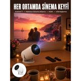 ÖNÇ - PRİME Sevgiliye Özel Hediye Ayaklı Sinema Projektörü Projeksiyon Yeni Nesil
