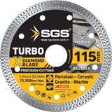 ÖNÇ - PRİME Sgs 2324 Seramik Hassas Fayans Kesici Ince 115X1,2X22