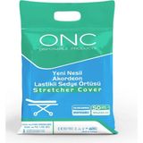 ONC Yeni Nesil Lastikli Sedye Örtüsü 50'li Paket 80X240 - Standart