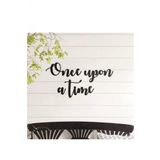 Once Upon A Time Duvar Süsü Duvar Yazısı Dekoratif Ahşap Duvar Süsü