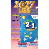 Öncelik Yayınları Lgs 2026 2027 8. Sınıf Fen Yeni 25 Lİ Aylık Deneme Sınavı Video Çözümlü Sarmal 2 DE 1 Branş Denemesi Meb