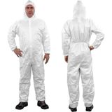 Öncü Apex 342 Tip 5/6 Lamineli Tek Kullanımlık Koruyucu Tulum / 5 Adet - Beyaz - XL