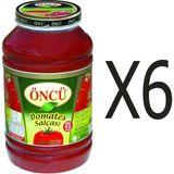 Öncü Domates Salçası Cam Pet Kavanoz 4300 gr 6'lı - 4,3 kg