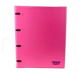 Önder 122-23 Rainbow Colors 4 Halkalı PVC Pembe Klasör