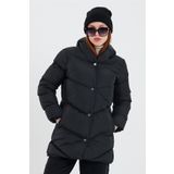 ÖNDER MODA Kadın Siyah Su Ve Rüzgar Geçirmez Kapişonlu Kışlık Şişme Mont & Kaban & Parka - 03