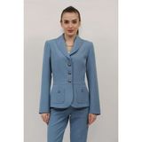 Önder Özsoy Şal Yaka Torba Cepli Spor Kadın Ceket-Deniz - 1194100 - 42