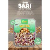 Önder Sarı Kuruyemiş Ekstra Karışık Kuruyemiş 120 gr x 5 Adet Şeffaf Tabak