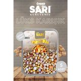 Önder Sarı Kuruyemiş Lüks Karışık Kuruyemiş 110 gr x 5 Adet Şeffaf Tabak