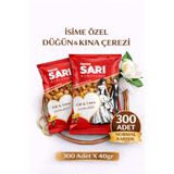 Önder Sarı Kuruyemiş Normal Karışık Düğün Ve Kına Çerezi Kişiselleştirebilir Kuruyemiş 40 gr X 300 Adet
