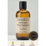 Ondéle %100 Saf Amber Esansı 100ML | Seyreltilmemiş Ultra Konsantre Parfüm Özü (Esansiyel Yağ Değildir)