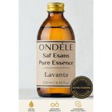 ONDÉLE %100 Saf Lavanta Esansı 250ml | Seyreltilmemiş Ultra Konsantre Parfüm Özü (Esansiyel Yağ Değildir)