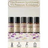 Ondéle 5'li Çiçek Festivali Saf Esansiyel Yağ Buhurdanlık Mum Kokusu: Hanımeli,sümbül,lilac,sakura,jasmin