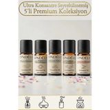 Ondéle 5'li Yaz Ferahlığı Saf Esansiyel Yağ Buhurdanlık Mum Kokusu: Ocean,pure Breeze,sakura,aura,frekans