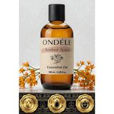 Ondéle Amber Aura 100ML %100 Saf Uçucu Yağ | Difüzör ve Aromaterapi Esansiyel Yağı
