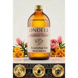 Ondéle Amber Aura 500ML %100 Saf Uçucu Yağ | Difüzör ve Aromaterapi Esansiyel Yağı