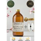 Ondéle Japon Kiraz Çiçeği Oda Kokusu Yedek Dolum Esansı 1000ML - %40 Konsantre - Şişe & Bambu Hediyeli