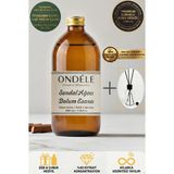 Ondéle Sandal Ağacı Oda Kokusu Yedek Dolum Esansı 1000ML - %40 Konsantre - Şişe & Bambu Hediyeli