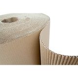 Ondüle Rulo Karton Inşaat Tadilat Zemin Koruma Kartonu 120 cm x 25 M Mermer Fayans Parke Granit Koruyucu - 25 Metre