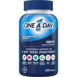 One A Day Men’s Multivitamin Tablet Vitamin A, C ,d, E And Zinc For Immune Health Support, B12 200 Count - Aromasız