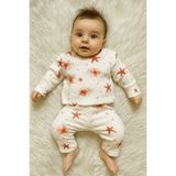 ONE bebek Starfish Flowers Kız İkili Bebek Takımı Pijama