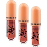 One For All 08 Born Again Eyes Lips Cheeks Likit Göz Farı 3 Paketi