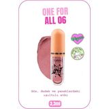 One For All Eyes & Lips & Cheeks Işıltılı Likit Göz farı - 06 Fairy Dreams