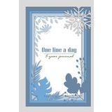 One Line a Day 5 year journal: Dated and Lined Keepsake Memory Book for Daily Reflection and Mindfulness | 4 seasons cover