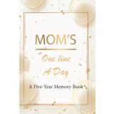 One line A Day : flower moms book (notebook-minimalist )five-year memory: sentence a day (one thought ; line memory mom five-year chronicle )| Perfect as a Gift
