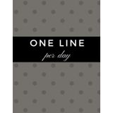 One Line a Day Journal: A 8.5x11.25 - 360 Blank Pages: (Journals, Notebooks and Diaries)