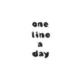 One Line a Day Journal: Daily Reflection Notebook for Mindfulness, Gratitude, and Memories | A5 Size, 100 Lined Pages