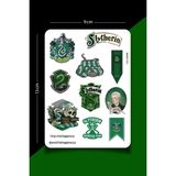 One Little Happiness Harry Potter Slytherin Temalı Sticker Seti | Bullet Journal Sticker | Defter | Çıkartma | Scrapbook