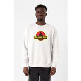 One Piece Anime Arlong Park Beyaz Erkek 2ip Sweatshirt