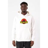 One Piece Anime Arlong Park Beyaz Erkek 3İp Kapşonlu Sweatshirt