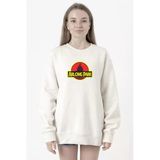 One Piece Anime Arlong Park Beyaz Kadın 2ip Sweatshirt