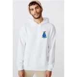 One Piece Anime Gura Gura Devil Fruit Beyaz Erkek 3İp Kapşonlu Sweatshirt