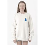 One Piece Anime Gura Gura Devil Fruit Beyaz Kadın 2ip Sweatshirt