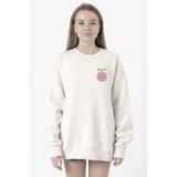 One Piece Anime Hana Hana Devil Fruit Beyaz Kadın 2ip Sweatshirt
